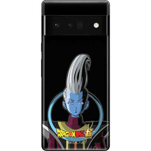 Dragon Ball Super Whis Portrait Google Pixel 6 Pro Skin